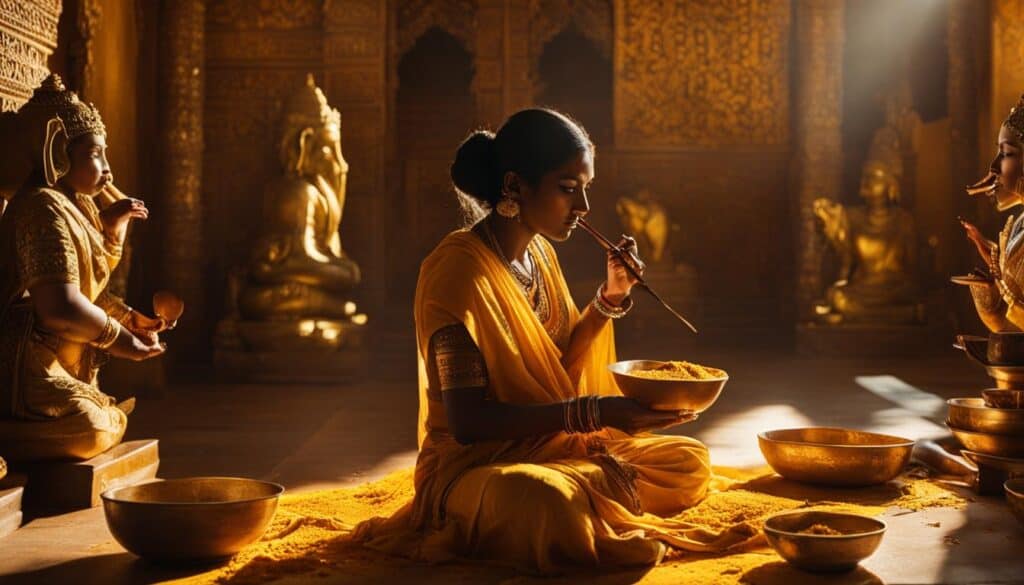 Indian beauty ritual