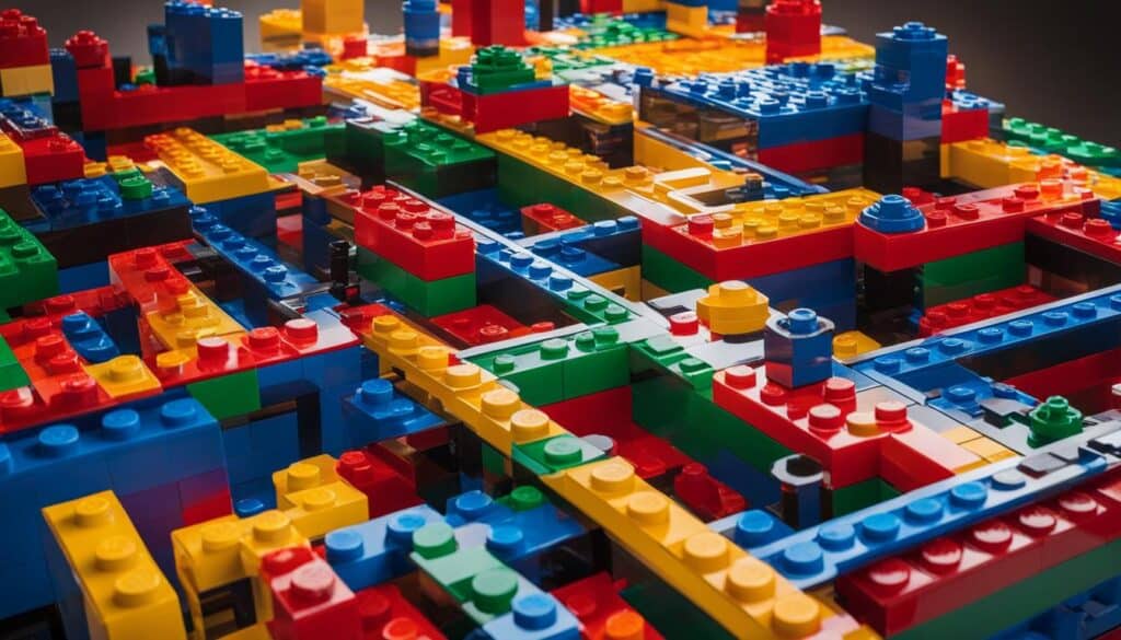 LEGO coding maze