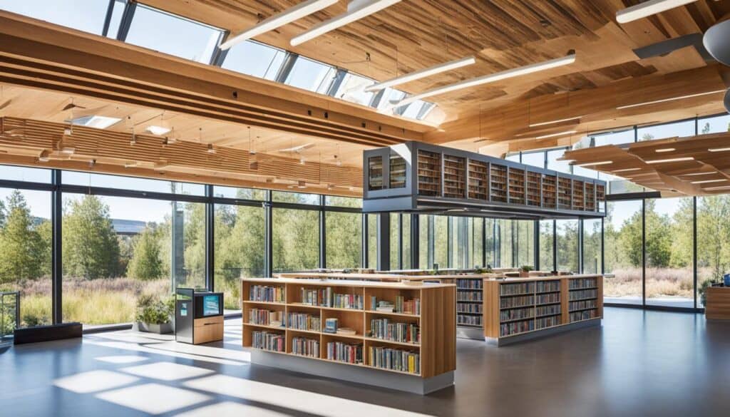 sustainable eco-friendly library design