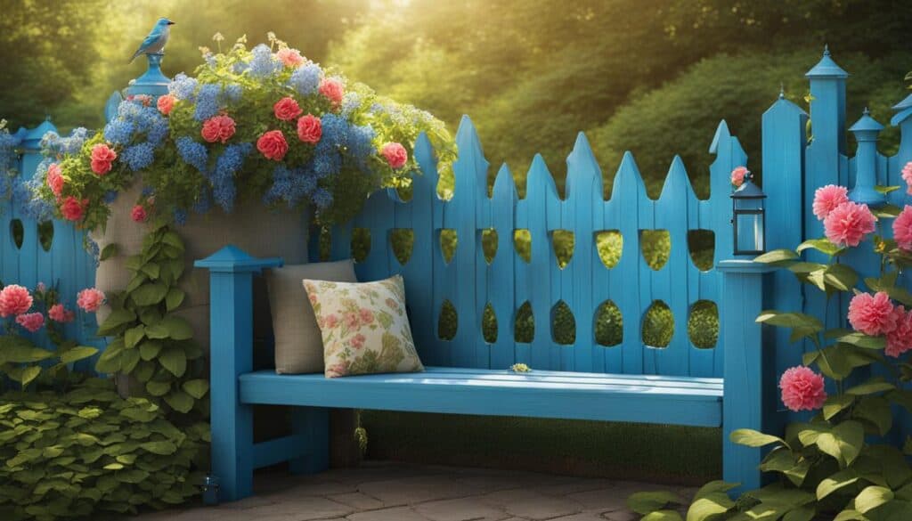 Garden Fence Decoration Image