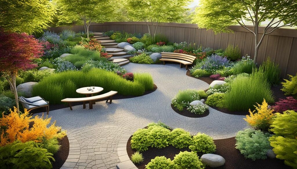 organic garden design