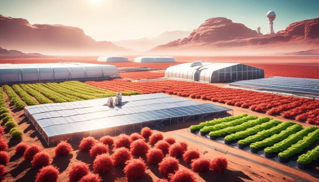 Terraforming Mars for Agriculture