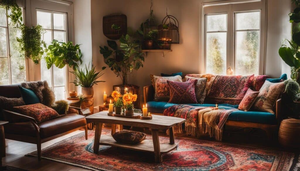 bohemian decorating ideas for living room