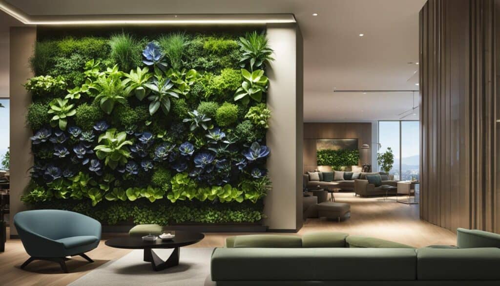 hydroponic living wall