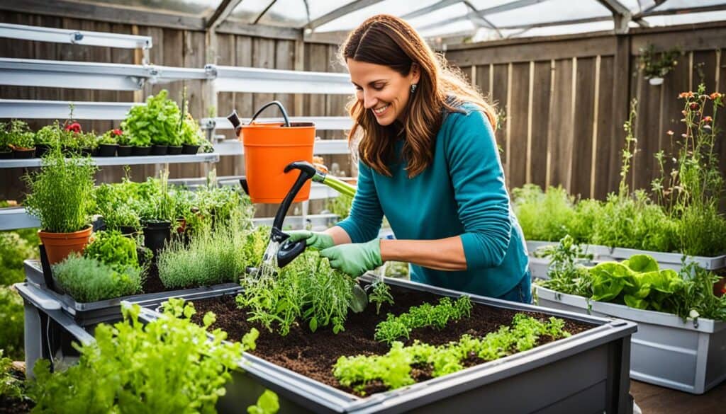 maintaining small space gardens