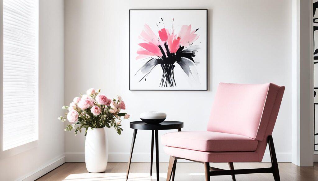 pink in home decor