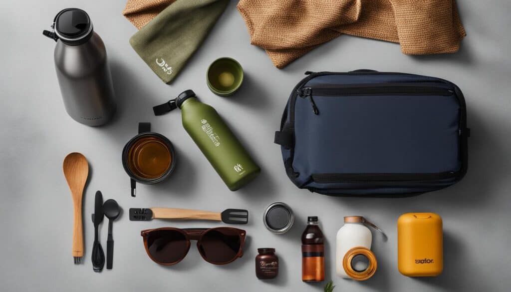 sustainable travel gear