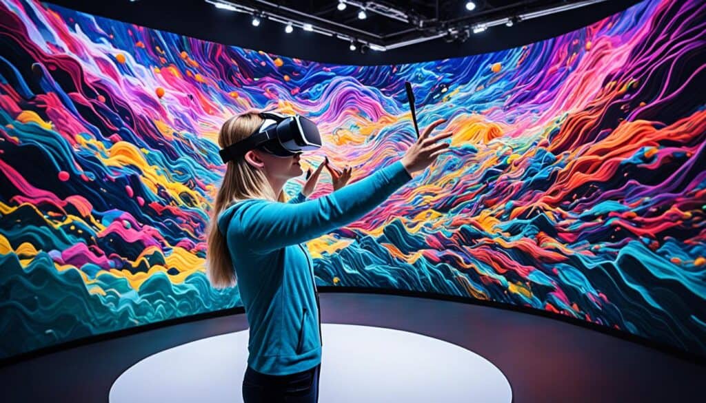 virtual reality art experiences