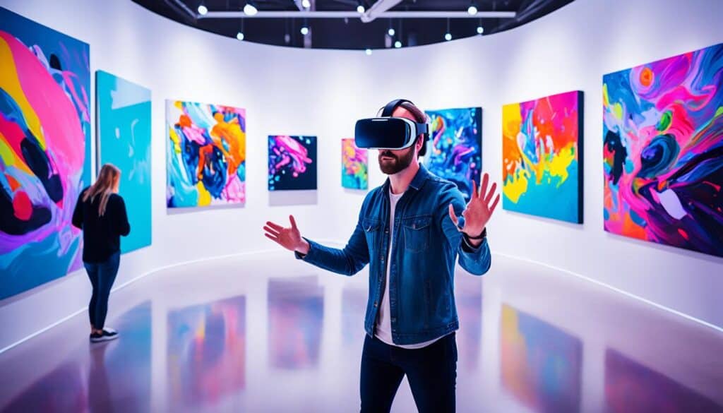 virtual reality art experiences