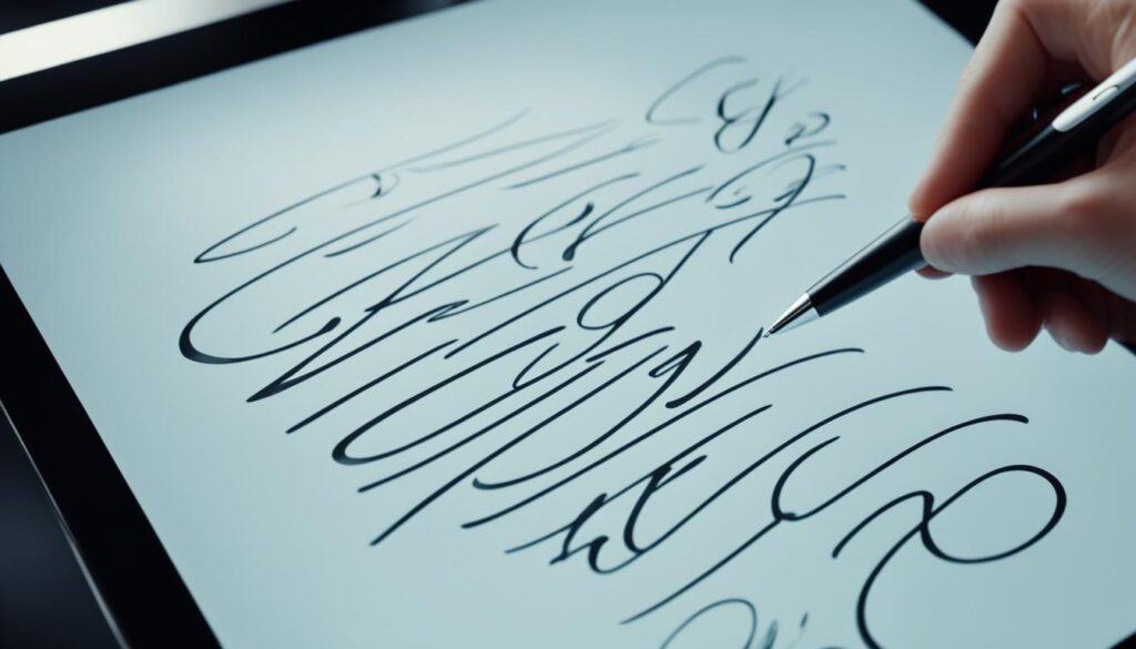 digital calligraphy tools