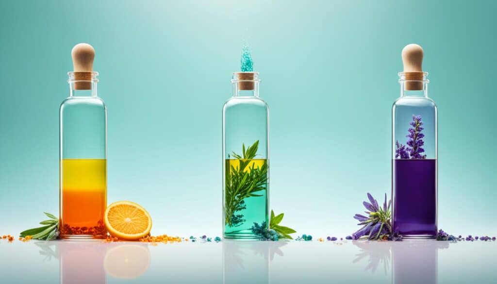 Essential Oils and Synthetic Compounds in Perfumery