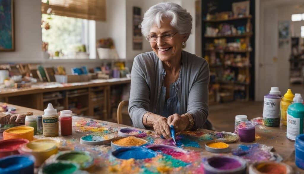 intergenerational arts and crafts