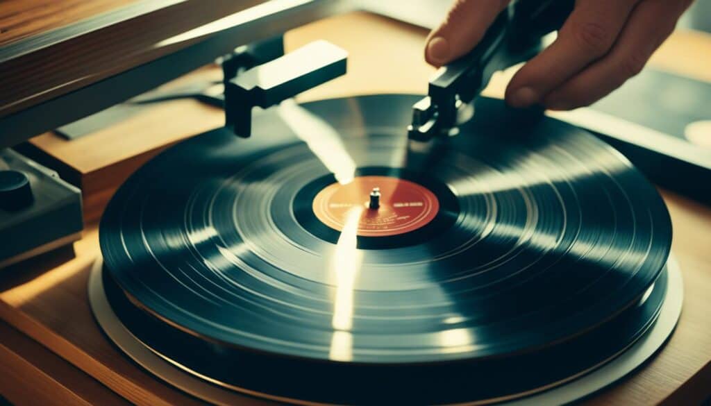 vinyl record care