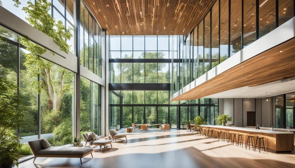 Biophilic design in modern architecture