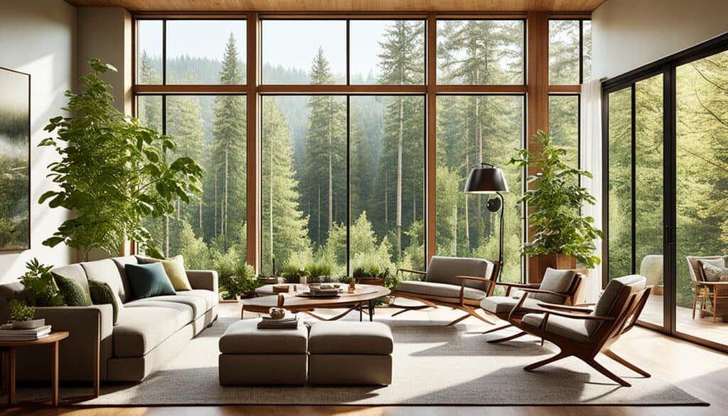 Nature-inspired interior design