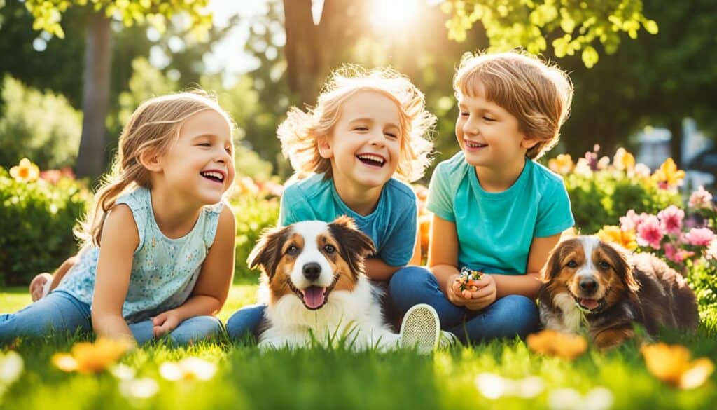 Pets improving children's mental health