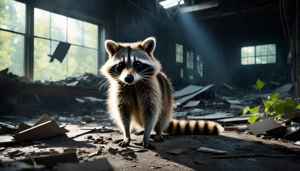 wildlife in abandoned spaces