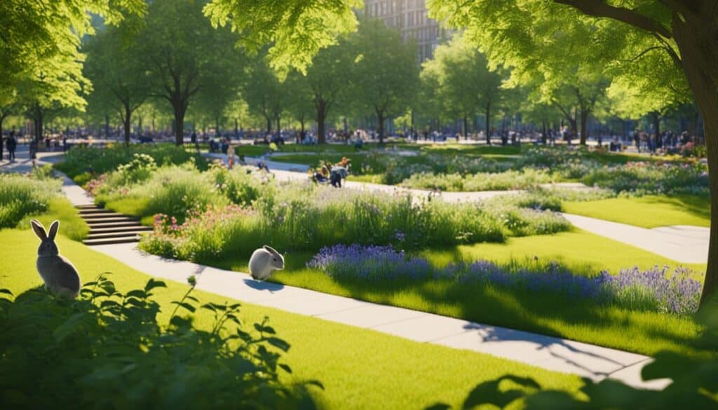 benefits of urban green spaces for wildlife