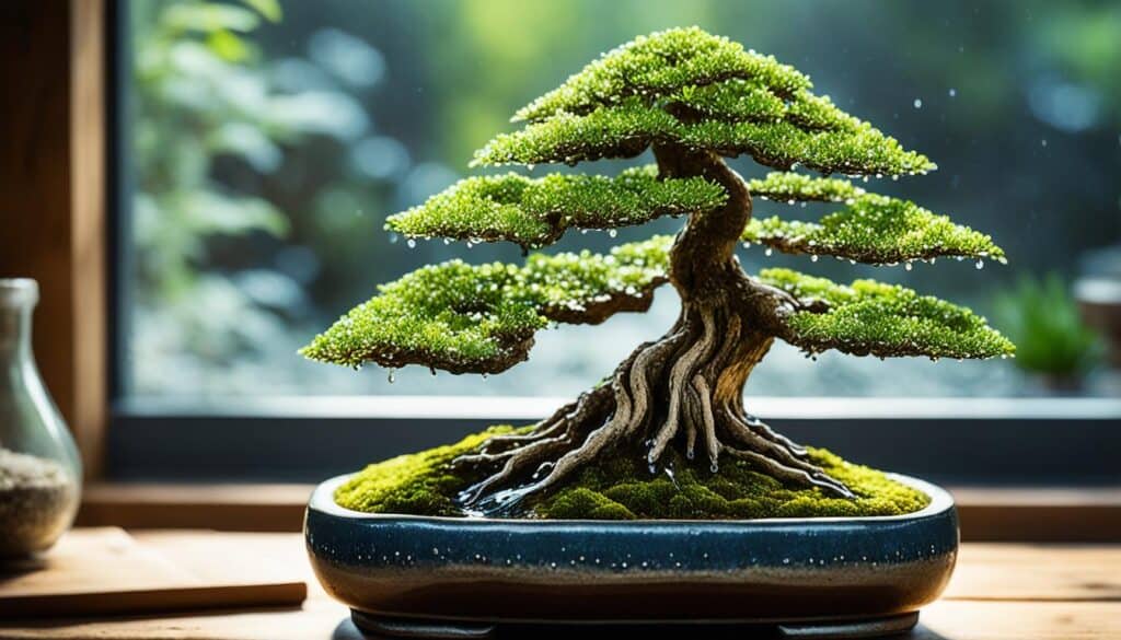 Bonsai Tree Watering