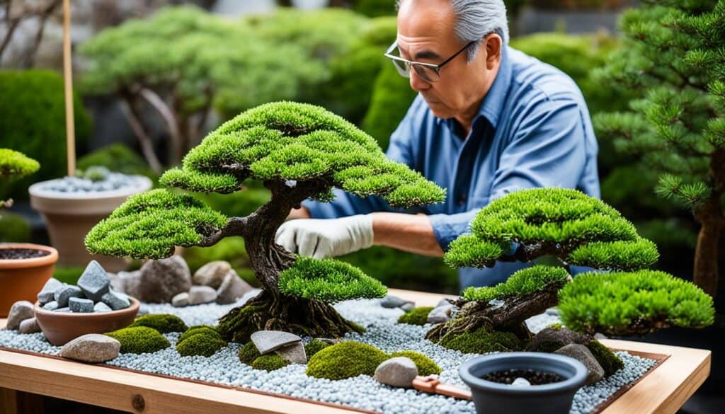 Traditional Japanese Bonsai Practice