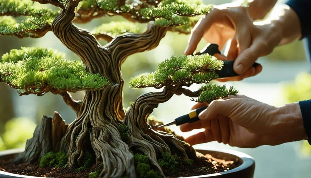 bonsai shaping techniques